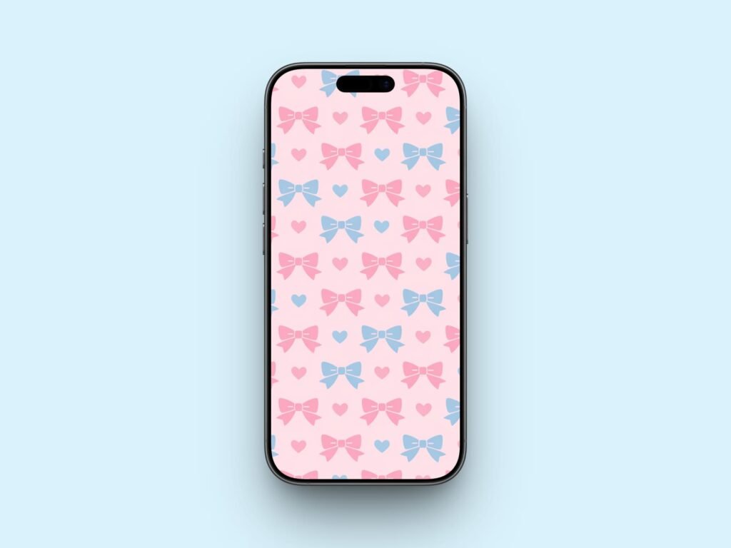 Bows and Hearts Pattern