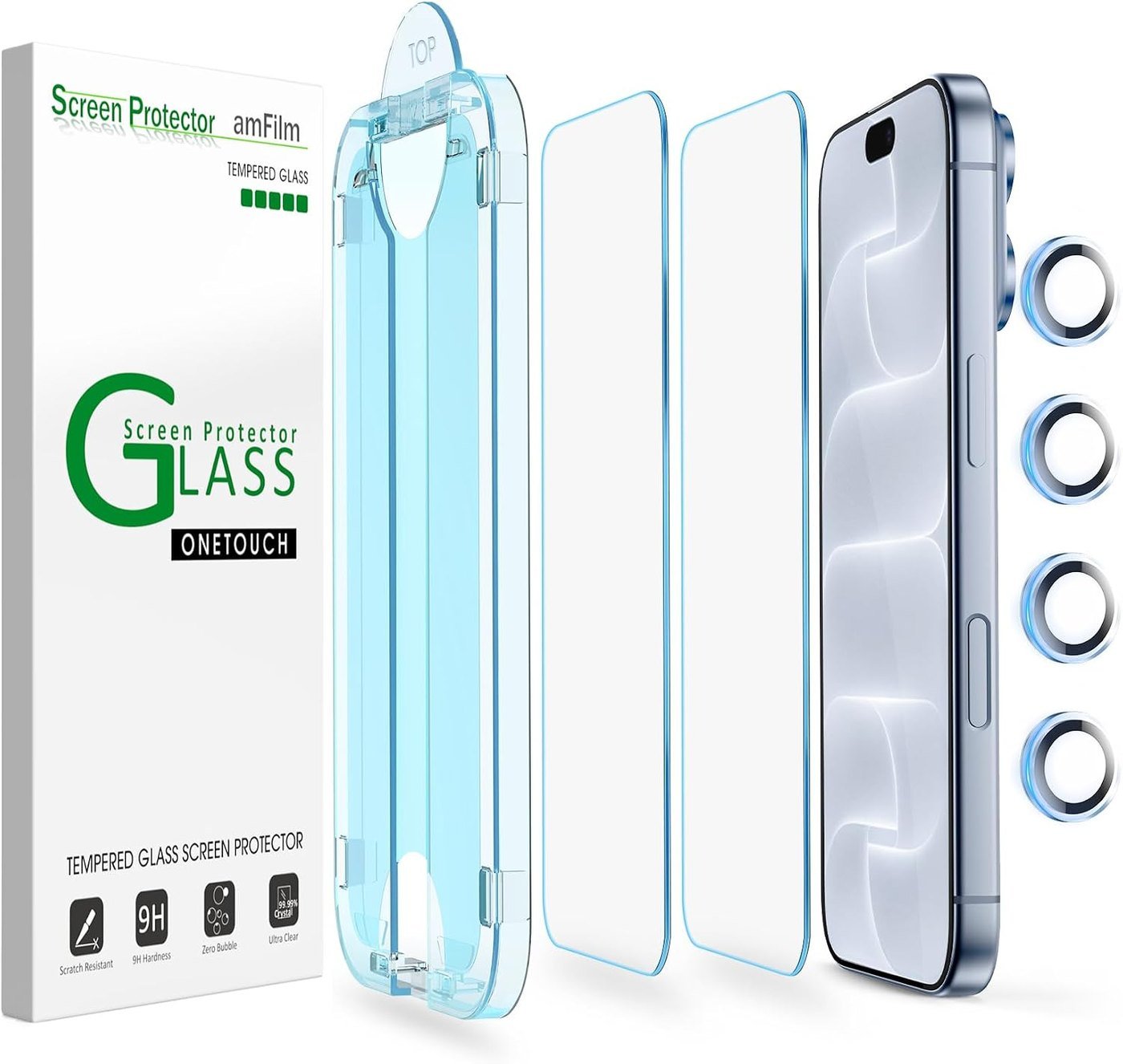 amFilm OneTouch for iPhone 18 Pro