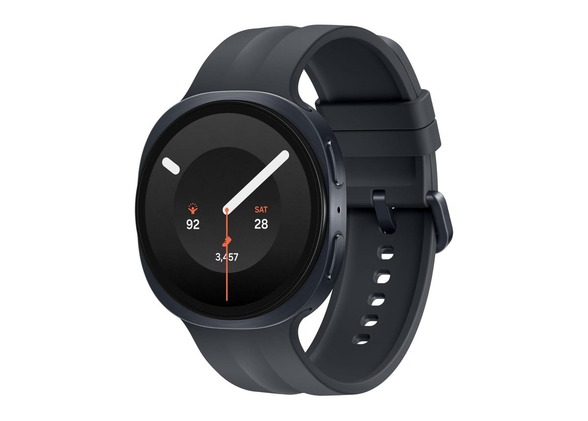 Samsung Galaxy Watch9 44mm in Graphite with a sport band