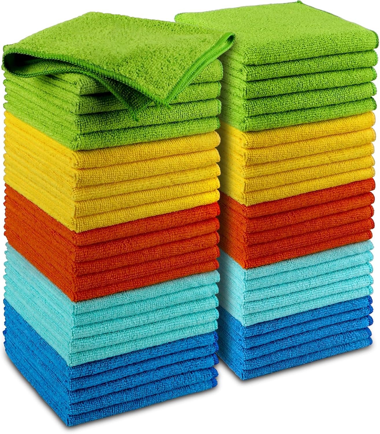 AIDEA microfiber cleaning cloths 50 pack