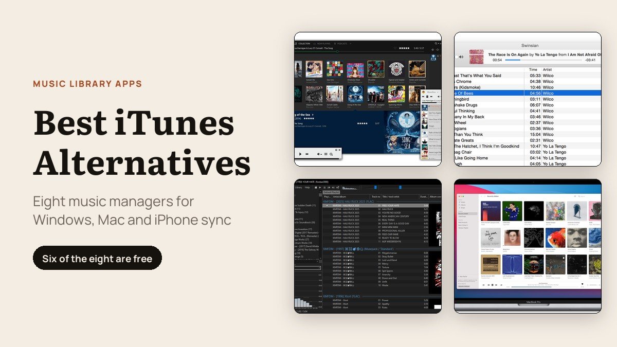 Best iTunes Alternatives: 8 Compared for Windows, Mac and iPhone