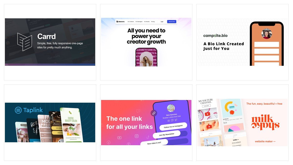 Linktree Alternatives: 6 Tools Compared on Price and Branding
