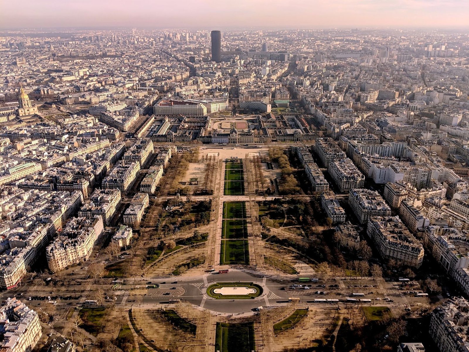 Paris skyline representing European AI company Mistral
