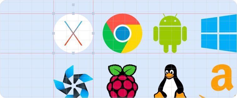 Operating systems supported by Play Digital Signage including Raspberry Pi and Android