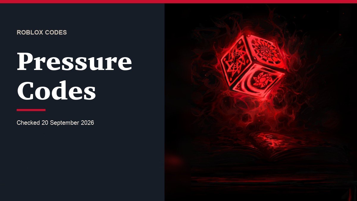 Pressure Codes (September 2026)