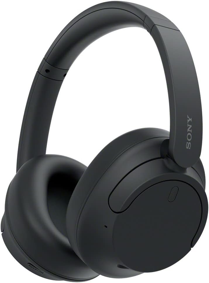 Sony WH-CH720N lightweight wireless noise cancelling headphones in black