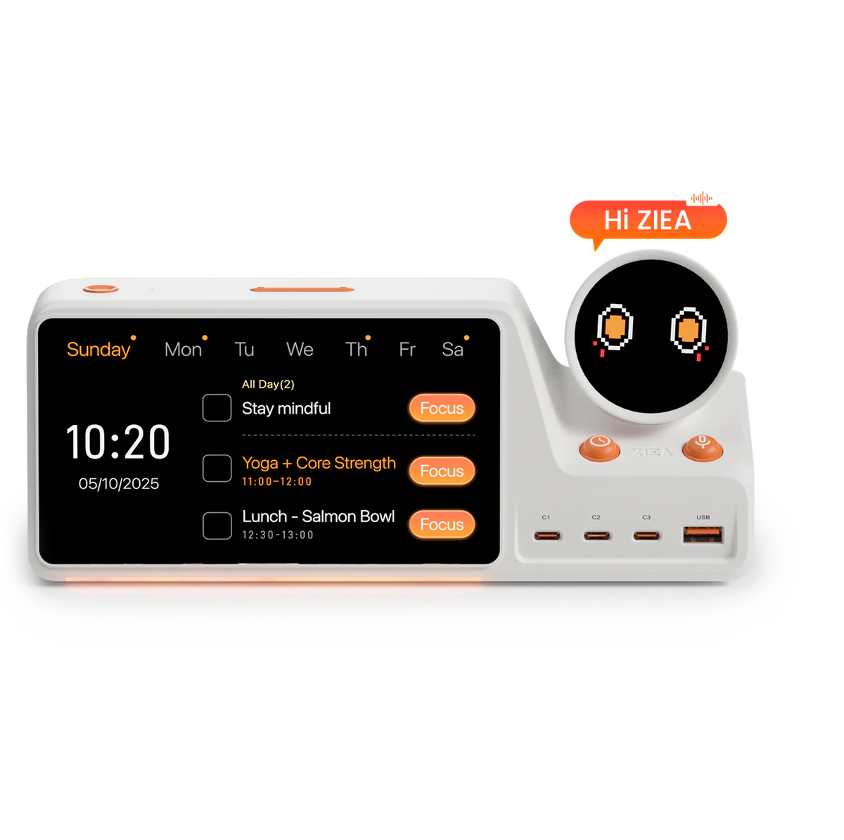 ZIEA One: The World’s First AI Desktop Calendar