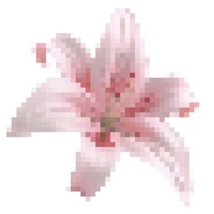 LY* community icon, a pixel-art lily, on Roblox