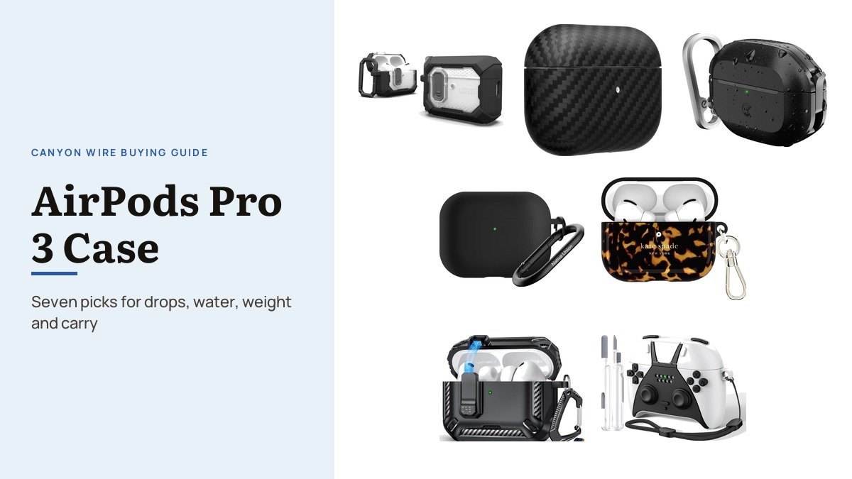 Best AirPods Pro 3 Case: 7 Compared on Locks, Seals and Weight