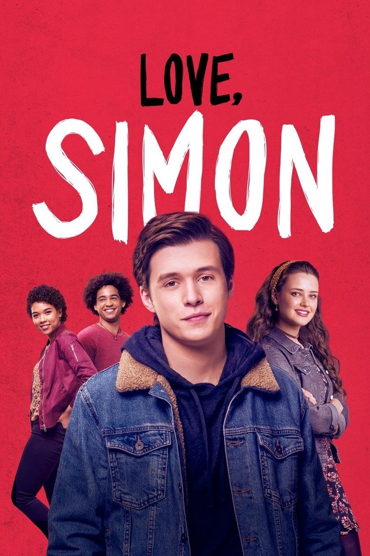 Love, Simon poster showing a teenager on a ferris wheel at dusk