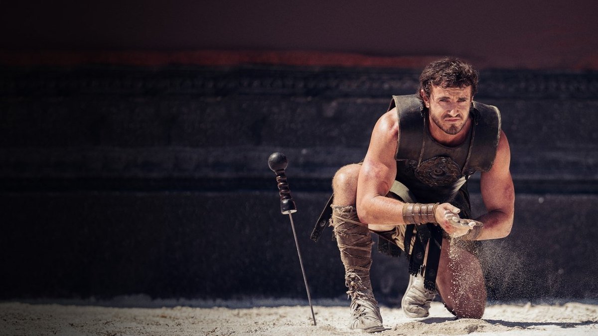 A scene from Gladiator II (2024)