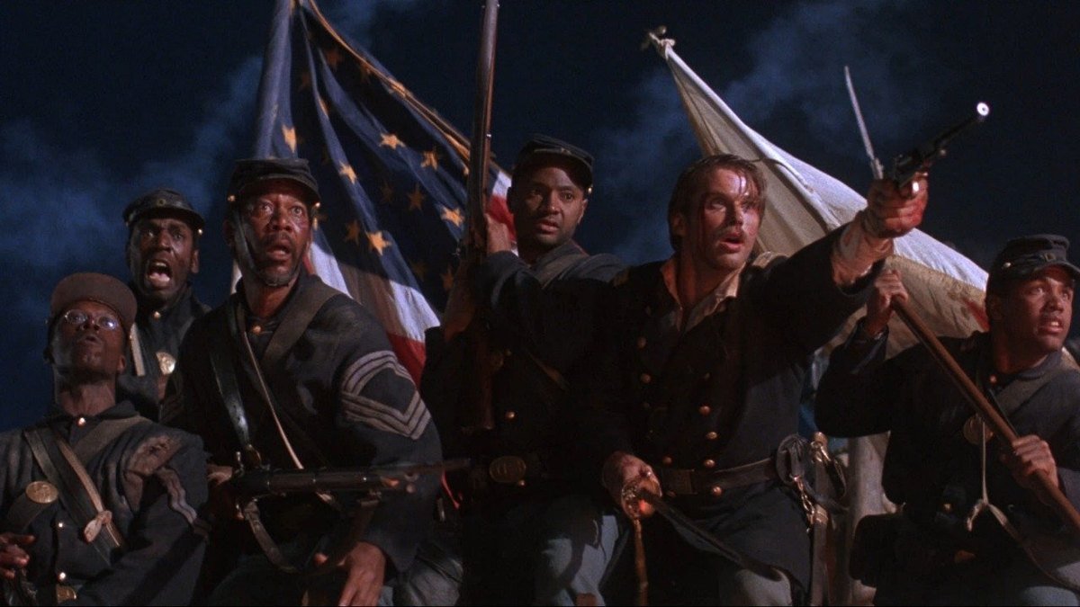 A scene from Glory (1989)