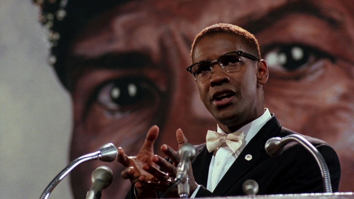 A scene from Malcolm X (1992)