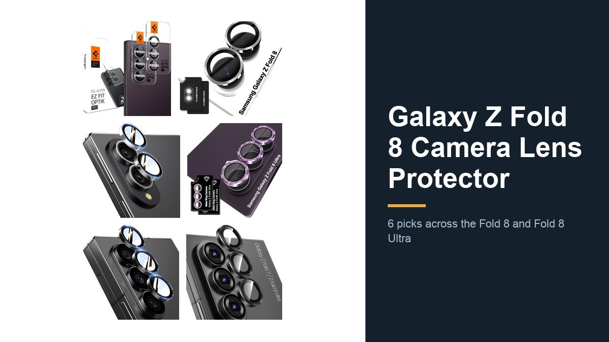 Galaxy Z Fold 8 Camera Lens Protector: 6 Picks Compared