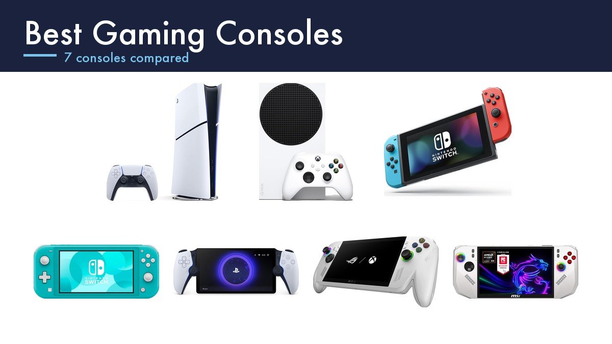 Best Gaming Consoles: 7 Compared on Library, Portability and Storage: the seven picks compared