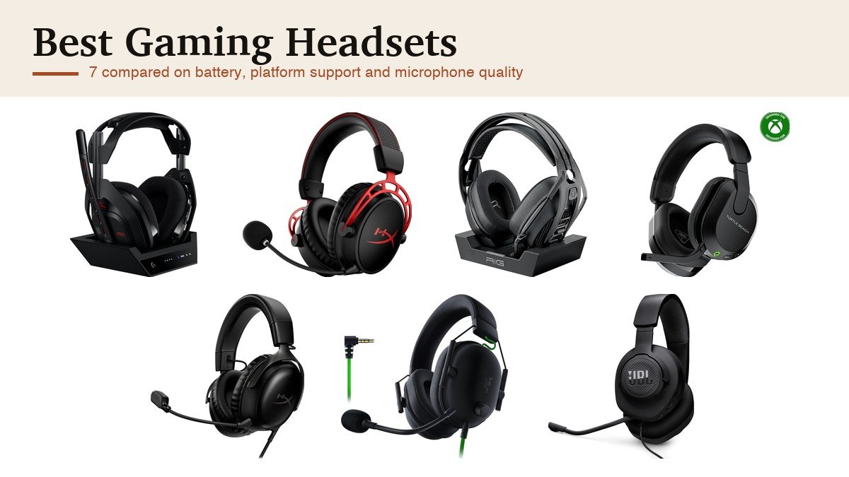Best Gaming Headsets: 7 Compared on Battery, Platform and Mic: the seven picks compared