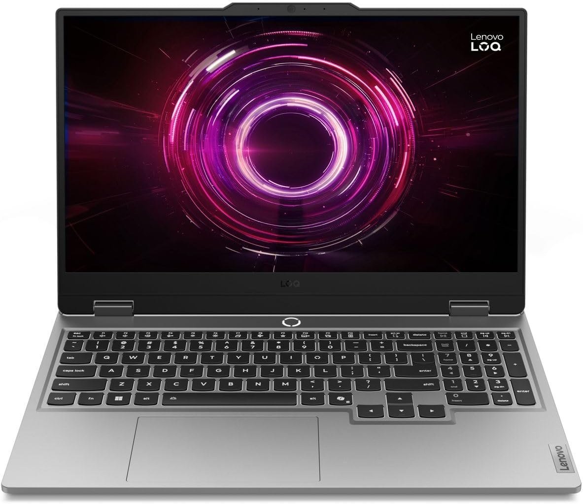 Lenovo LOQ 15 gaming laptop in Luna Grey
