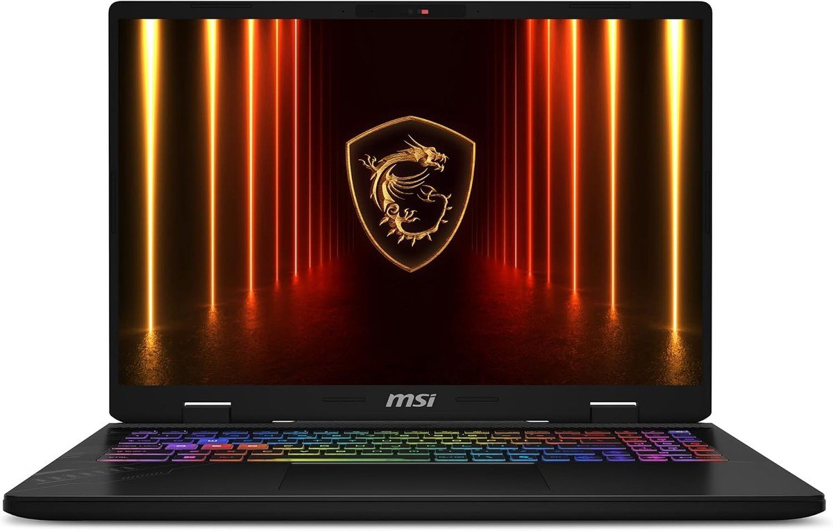 MSI Crosshair A16 HX gaming laptop in Gunmetal Grey