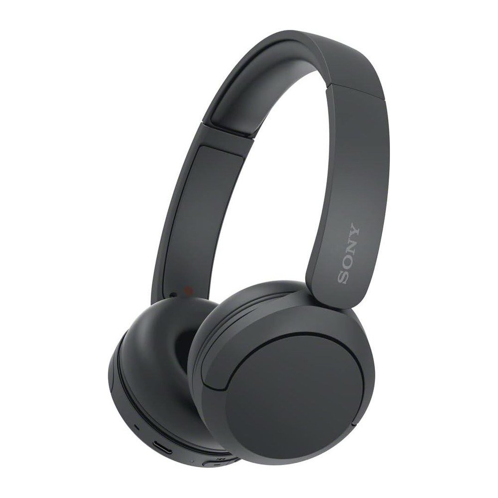 Black Sony WH-CH520 wireless on-ear Bluetooth headphones