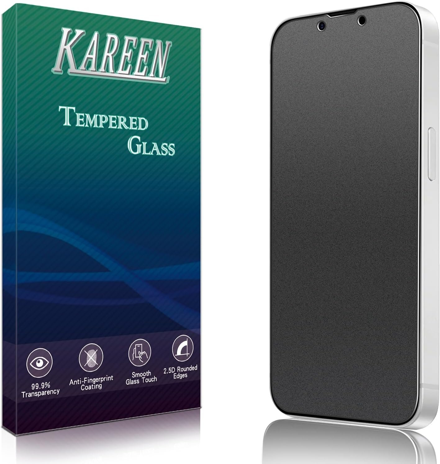 KAREEN matte anti-glare screen protector for the iPhone 17e