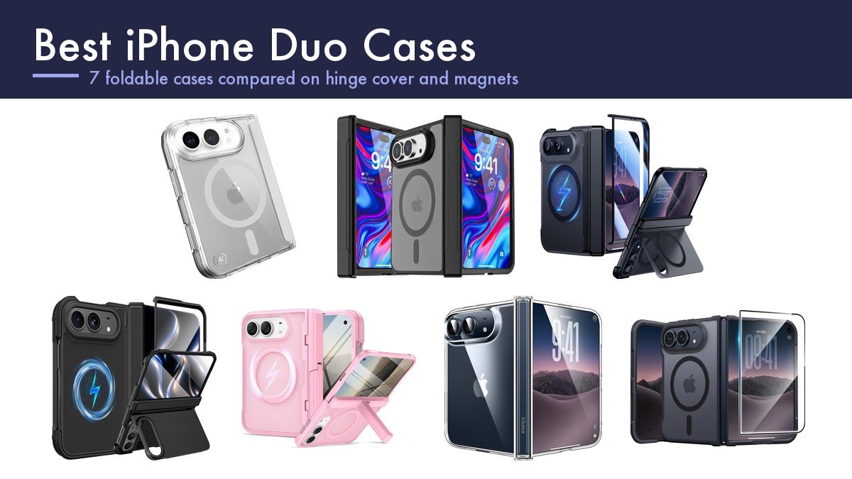 Best iPhone Duo Cases: 7 Compared on Hinge Protection, Magnets and Stands