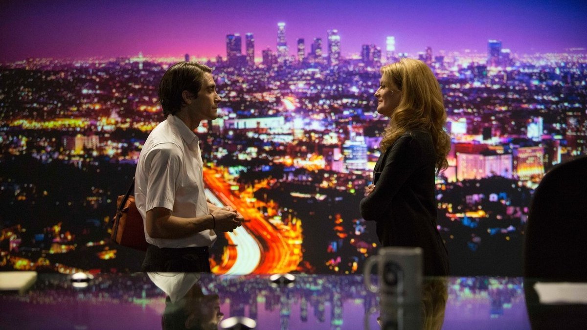 A scene from Nightcrawler (2014)