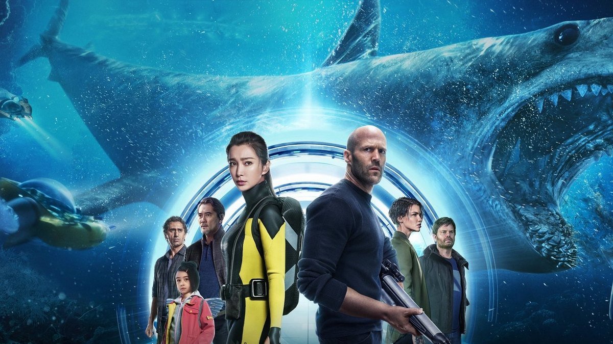 A scene from The Meg (2018)