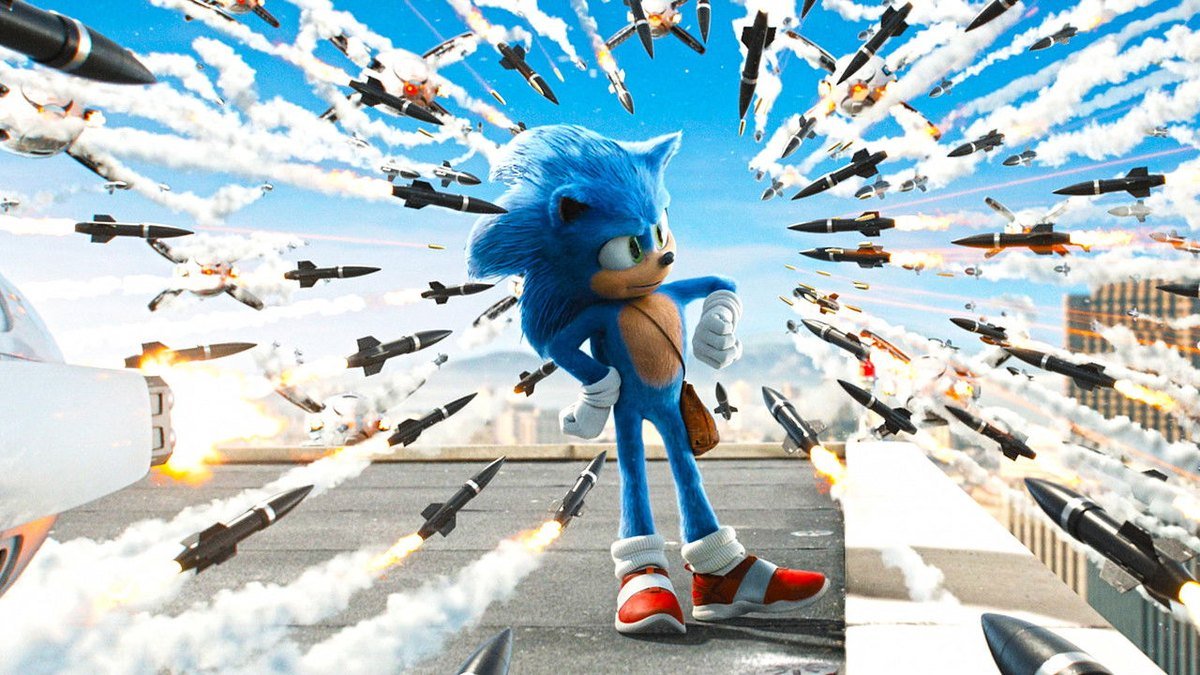 A scene from Sonic the Hedgehog (2020)