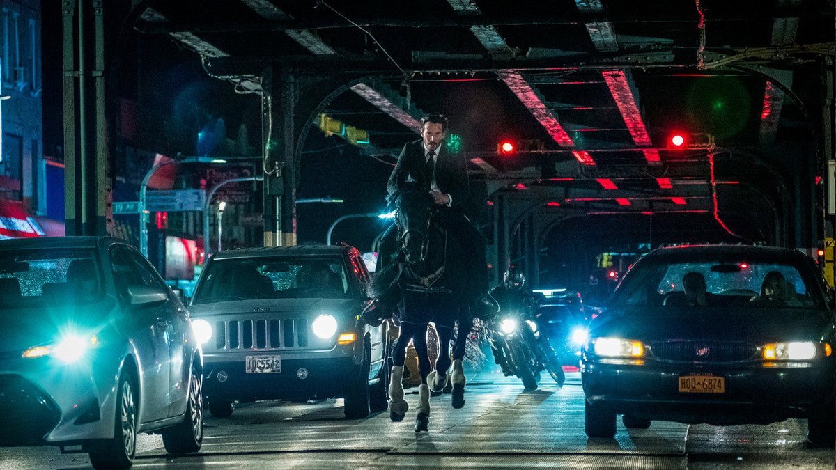 A scene from John Wick: Chapter 3 - Parabellum (2019)