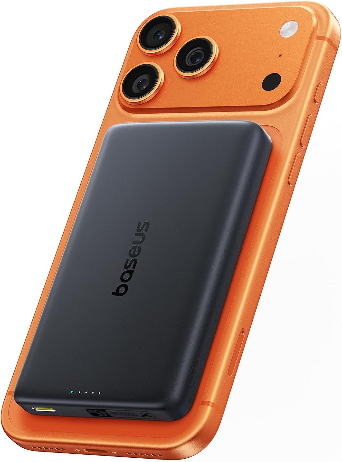 Baseus PicoGo AM52 Qi2.2 magnetic power bank with an aluminium alloy shell