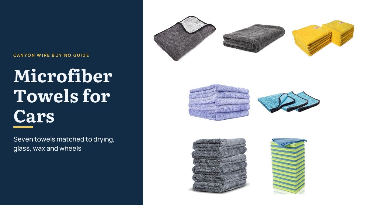 Best Microfiber Towels for Cars: 7 Picks by Detailing Job: the products compared