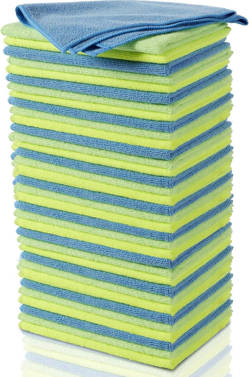 Zwipes microfiber cleaning cloths in assorted colors, 36 pack