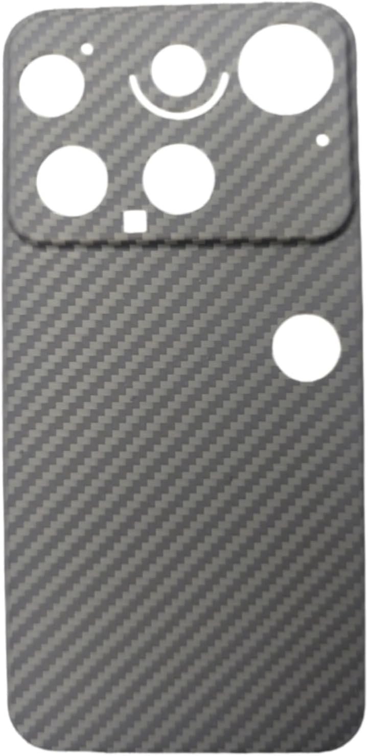 DAYJOY real aramid fibre case for the Nothing Phone 3 in a grey woven finish