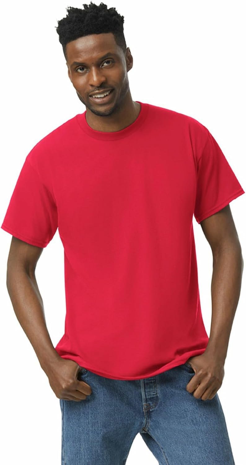 Gildan Heavy Cotton G5000 t-shirt in red