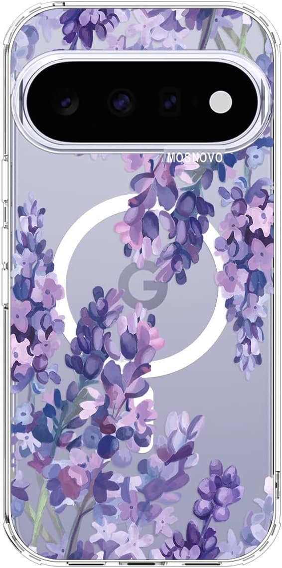 MOSNOVO clear Pixel 11 case with Buffertech bumpers and lanyard holes
