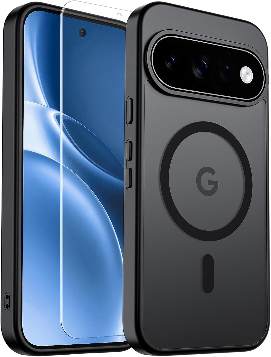 SUPFINE magnetic Pixel 11 case with a matte translucent back