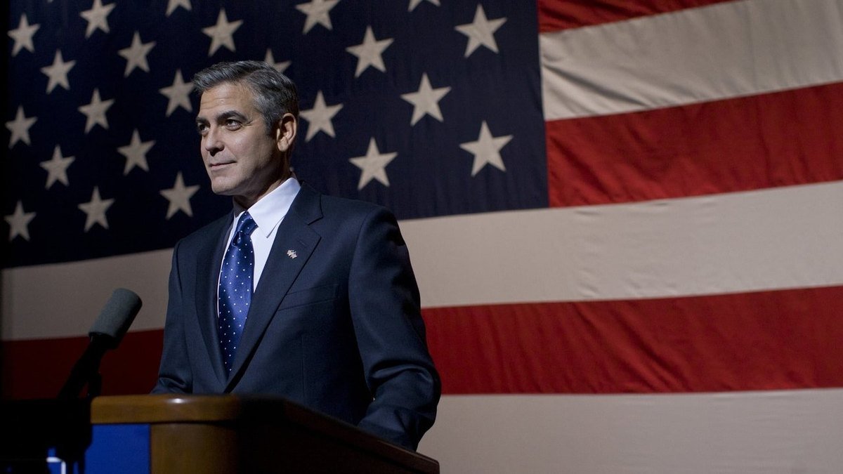 A scene from The Ides of March (2011)