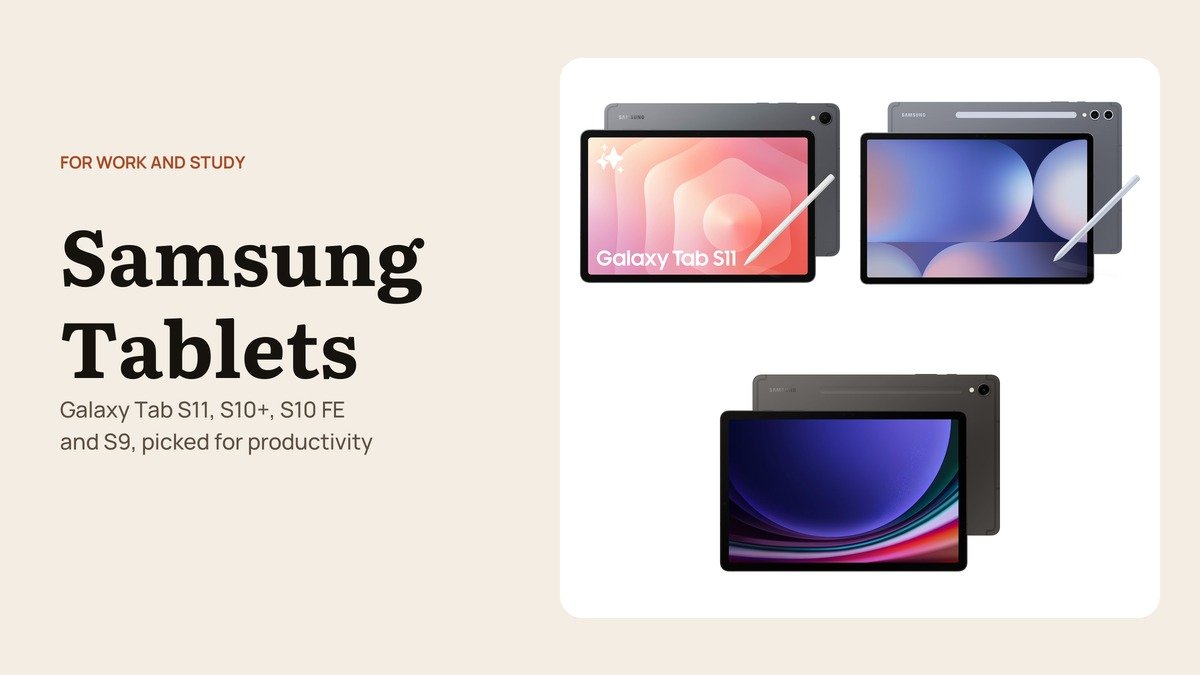 Best Samsung Tablets for Work, School and Note-Taking
