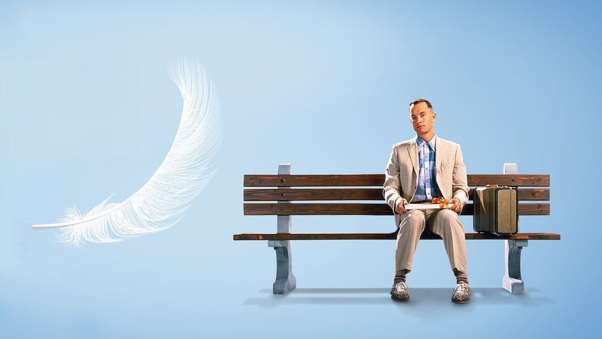 A scene from Forrest Gump (1994)