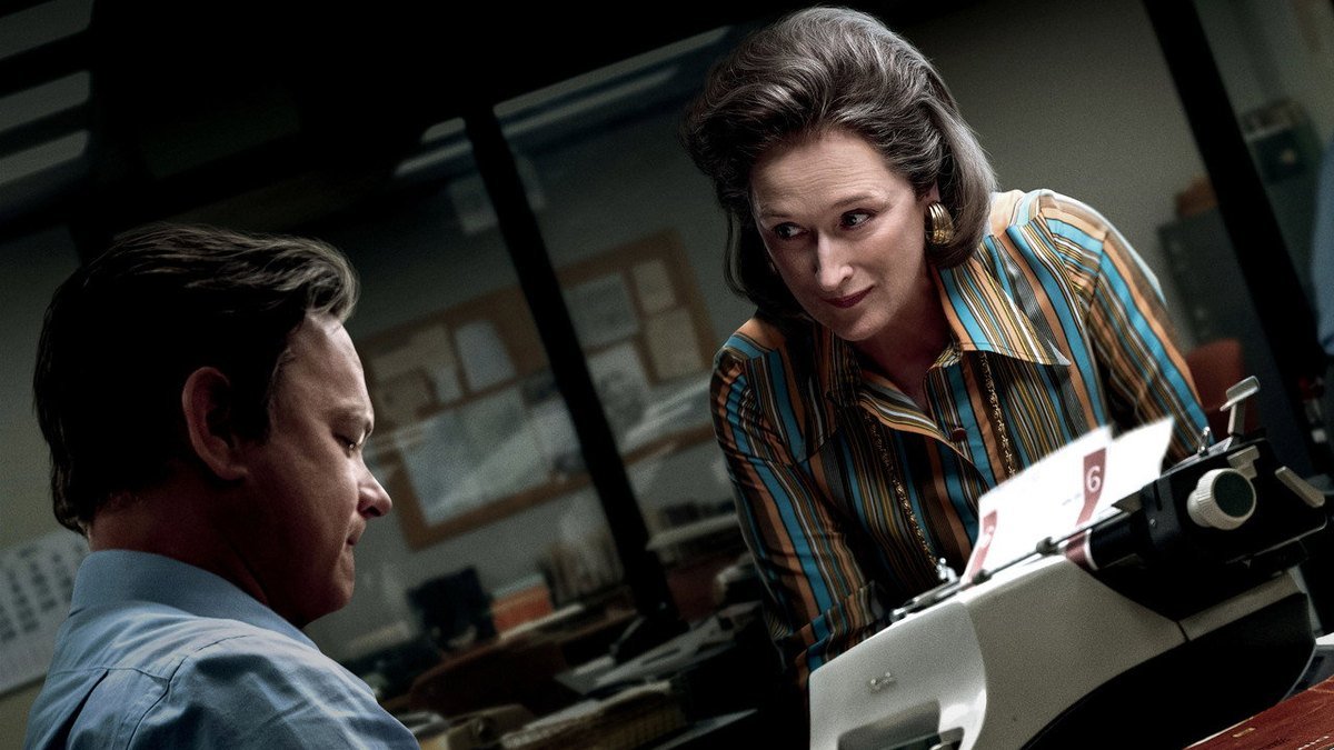 A scene from The Post (2017)