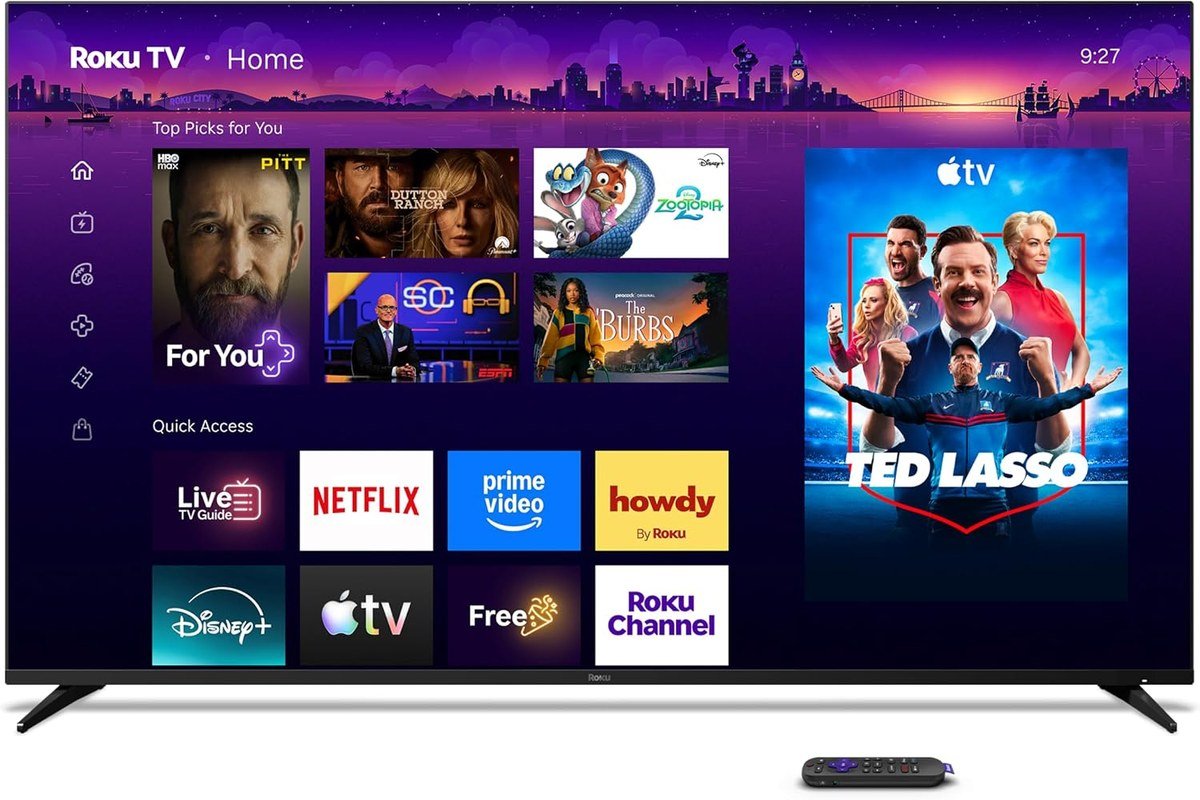 Roku Pro Series 65 inch QLED Mini LED TV