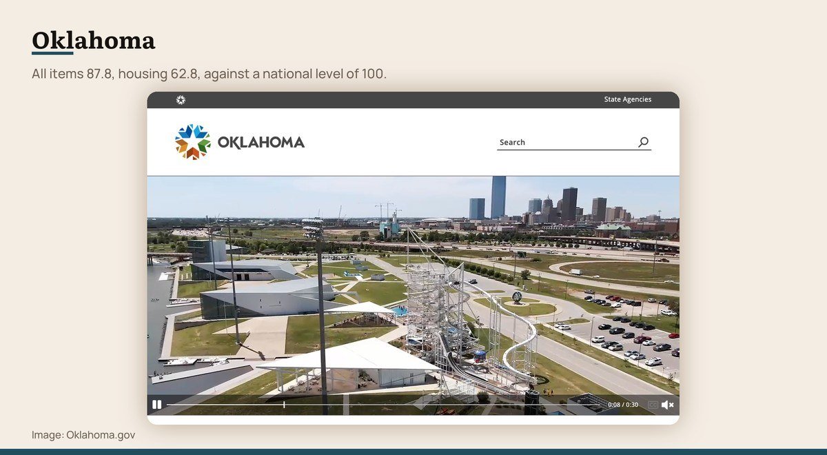 The official Oklahoma state website
