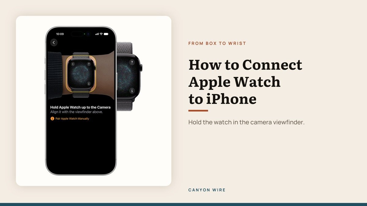 How to Connect Apple Watch to iPhone Step by Step