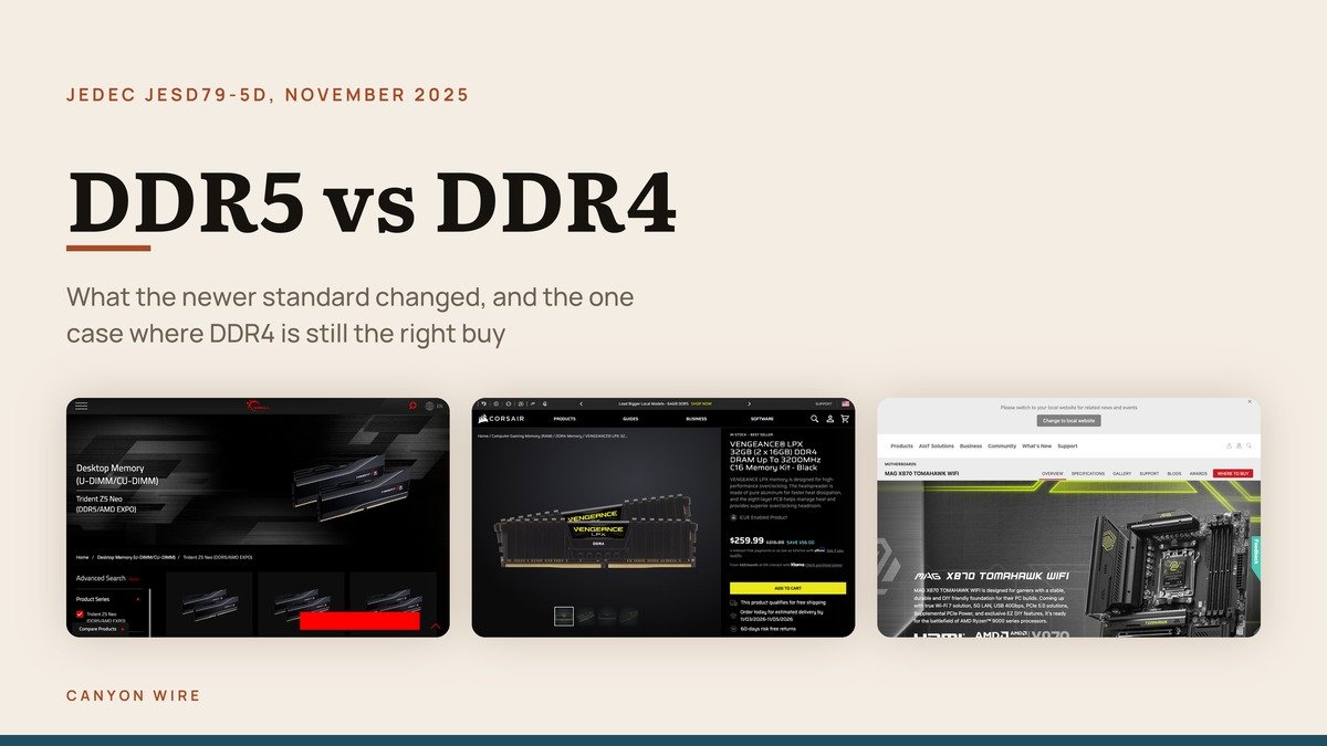DDR5 vs DDR4: Should You Still Buy DDR4 Memory?