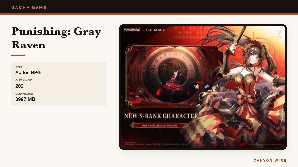 Punishing: Gray Raven gameplay screenshot