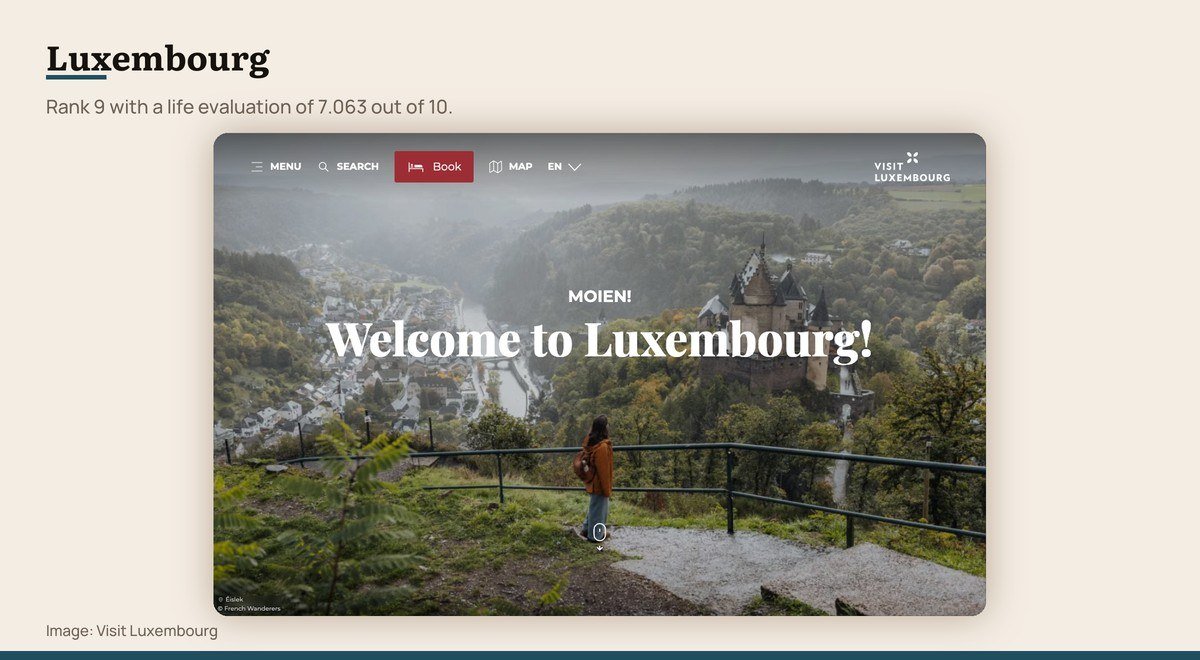 The official tourism website for Luxembourg