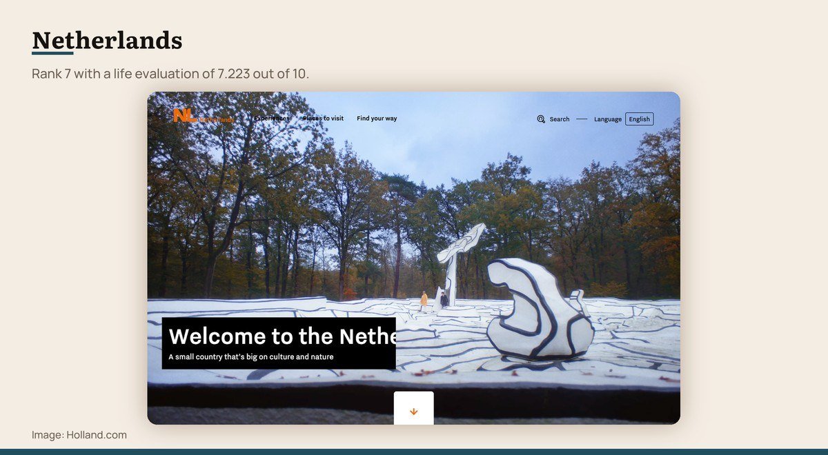 The official tourism website for Netherlands