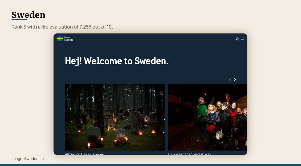 The official tourism website for Sweden