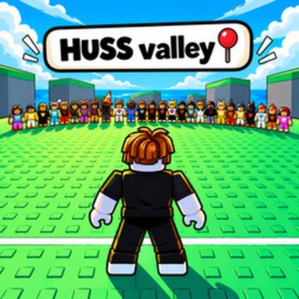 Huss Valley community icon on Roblox