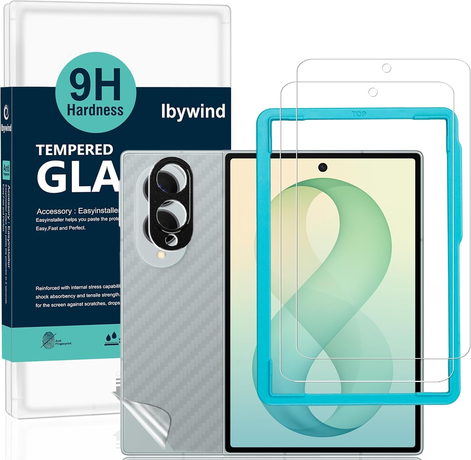 Ibywind screen protector set with metal camera lens protector for the Samsung Galaxy Z Fold8 5G